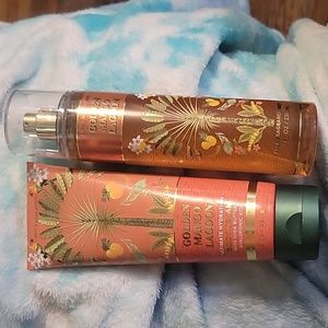 Golden mango lagoon body lotion and spray